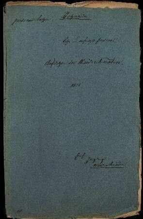 Hohenheim - Ackerbauschule, ehemalige Wohltätigkeitsanstalt 1818 - 1828 [138]