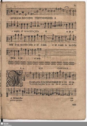 XXI. Ich ruff zu Dir / Te Christe