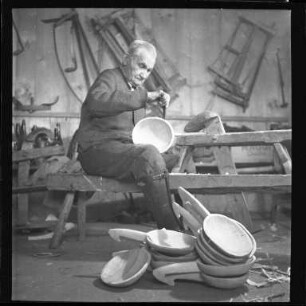 Bernauer Schnefler bei der Arbeit