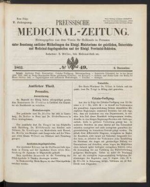 No 49. (3. Dezember 1862) - No 52. (31. Dezember 1862)