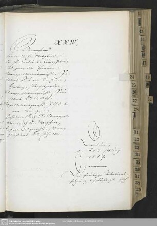 XXIV., 20. März 1857