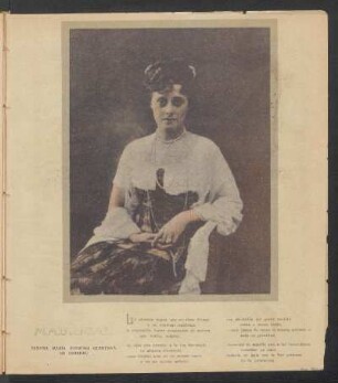 Madrigal - Señora María Eugenia Quintana de Uriburu