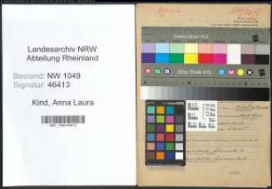 Entnazifizierung Anna Laura Kind , geb. 19.04.1900 (Mitinhaberin)
