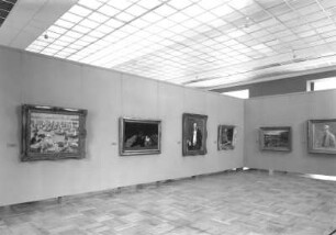 Dresden. Albertinum, Galerie Neue Meister. Raumaufnahme (Max Liebermann)