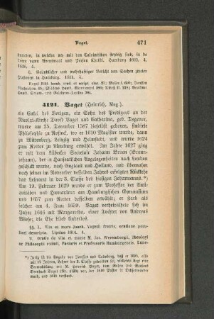 4121. Vaget (Heinrich, Mag.)