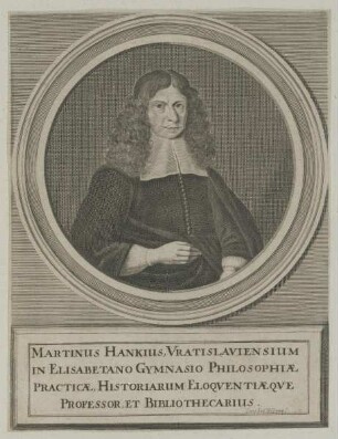 Bildnis des Martinus Hankius