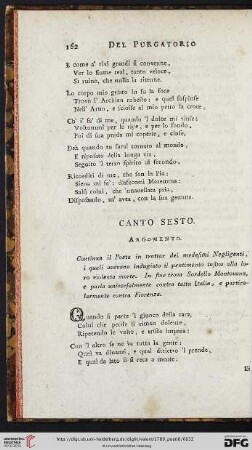 Canto sesto