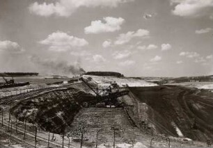 Grube Türchau mit Bagger 3