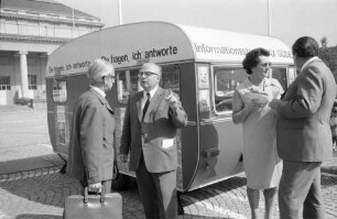 Wahlkampf des CDU-Bundestagsabgeordneten Dr. Max Güde zur Bundestagswahl am 28. September 1969.