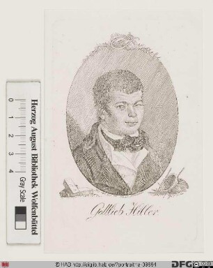 Bildnis Gottlieb Hiller