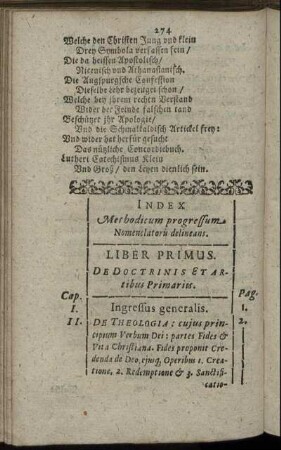 Index Methodicum progressum