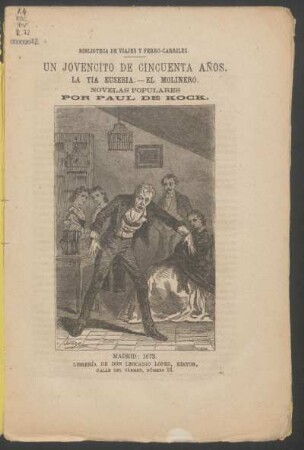 Un jovencito de cincuenta años : novelas populares