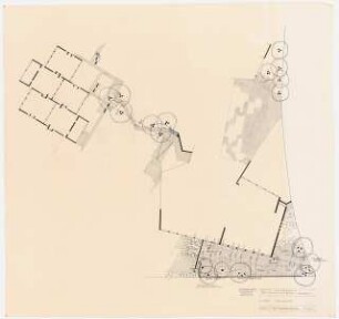 Institut zur Erlangung der Hochschulreife (Westfalenkolleg), Bielefeld Grünanlage: Technischer Plan/Pflanzplan 1:200