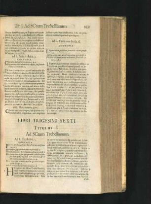 Libri Trigesimi Sexti.