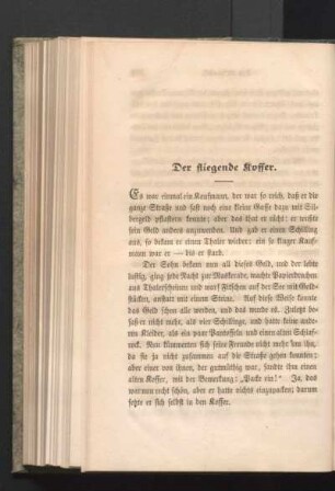 Der fliegende Koffer.