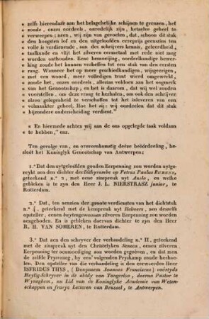 Dichtstukken bekroond door het koninglyk genootschap van tacl en dichtkunde te Antwerpen, den 16. September 1821