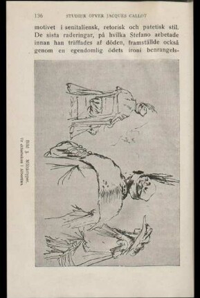Bild 3. Militärtyper. Ur skissboken i Albertina.