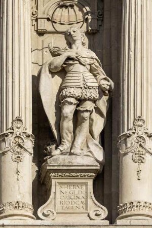 Westfassade — San Fernando III und San Hermengildo — San Hermengildo