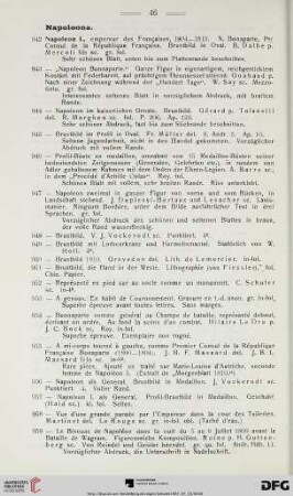 Napoleona (Nr. 942-989)