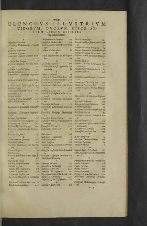 Elenchus Illustrium virorum