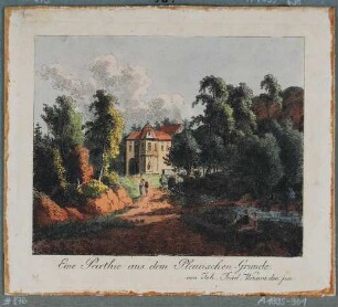 Die Villa Cosel im Plauenschen Grund bei Dresden