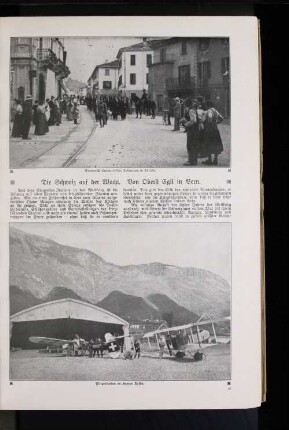 Einmarsch schweizerischer Infanterie in Chiasso.