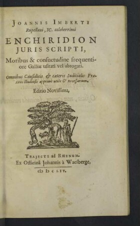 Enchiridion juris scripti