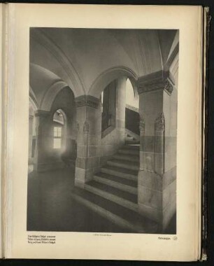 Nebentreppe.