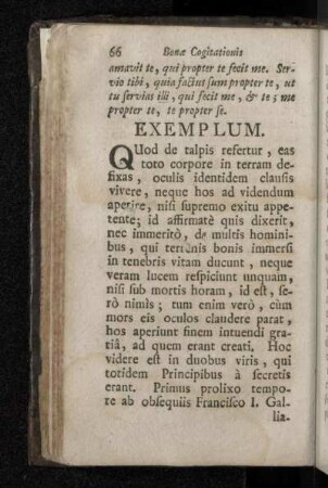 Exemplum. [De duobus aulicis]