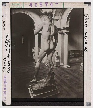 Michelangelo: David. Florenz, Akademie