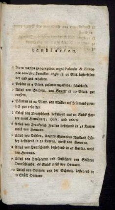 Landkarten
