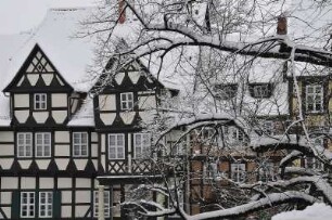 Quedlinburg - Altstadt im Schnee