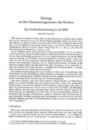 198-205 Zur Kirchenfinanzierung in der BRD