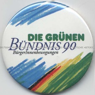 Bündnis 90 / Die Grünen, BürgerInnenbewegungen, Wahlkampf für die erste gesamtdeutschen Bundestagswahl am 2. Dezember 1990