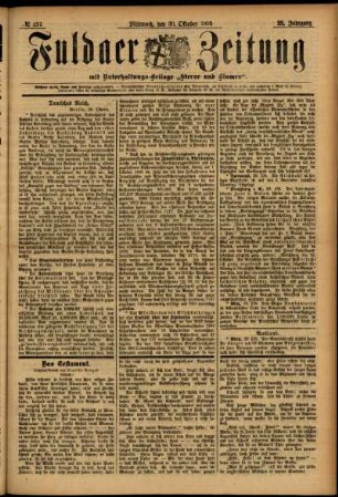 Ausgabe vom Mittwoch, den 30. Oktober 1895.