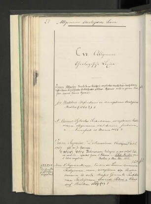 VI. Allgemeine theologische Lexica