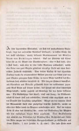 Die letzten Grafen von Beichlingen