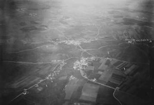 Luftbild von Agrarlandschaft