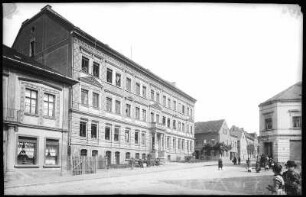 Borna. Realgymnasium mit Königstraße