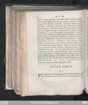 Auctor Edicti.
