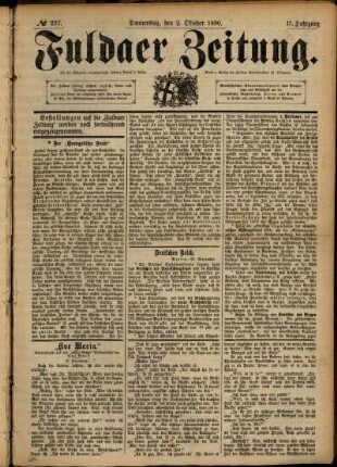 Ausgabe vom Donnerstag, den 02. Oktober 1890.