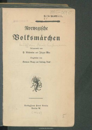Norwegische Volksmärchen