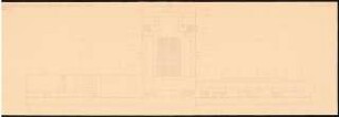 Haus der Arbeit mit Thingplatz Schinkelwettbewerb 1936: Grundriss EG 1:200