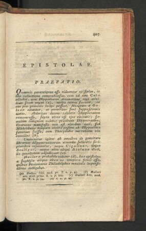 Epistolae.