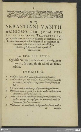 Quid sit Nullitas, unde dicatur, ac originem traxerit, & nunquid sit odiosa vel fauorabilis