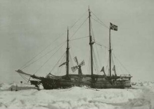 Die Fram im Eis, Nordpolexpedition 1893/98