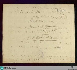 12 Deutsche Tänze - Don Mus.Ms. 645 : cemb