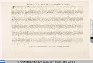 Explanatio quartae e decem maioribus tabulis
