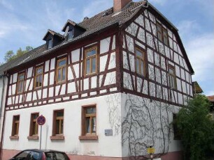 Verwalterhaus (Fachwerkwohnhaus); Roßdorf, Nordhäuser Straße 19