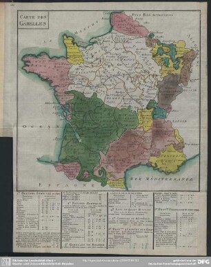 Carte Des Gabelles